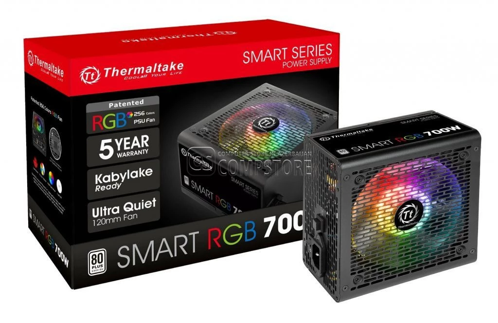 Thermaltake Smart RGB 700W 80Plus (SPR-0700NHFAW)