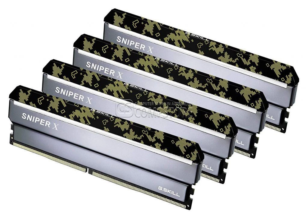 DDR4 G.SKILL Sniper X 64 GB (16GBx4) (F4-3600C19D-64GSXKB)