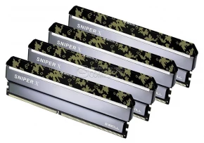 DDR4 G.SKILL Sniper X 64 GB (16GBx4) (F4-3600C19D-64GSXKB)