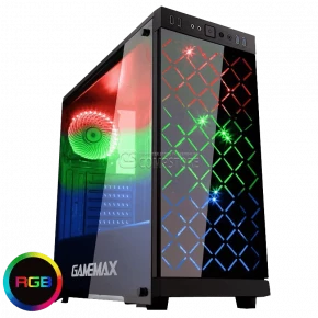 GameMax Polaris Black Computer Case