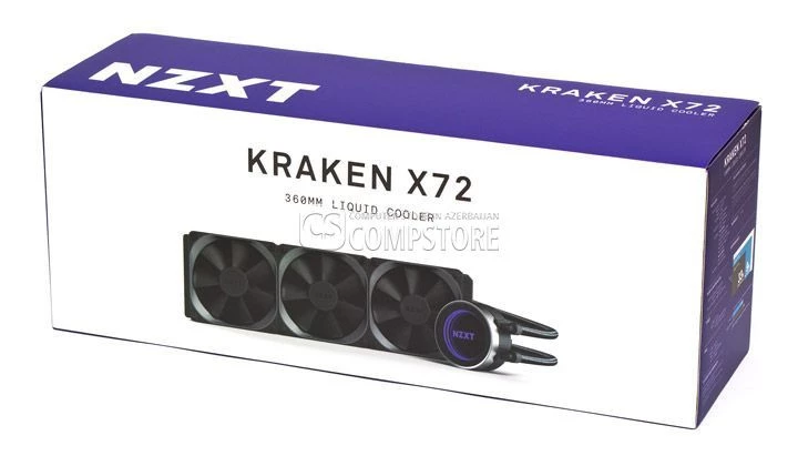NZXT Kraken X72 360mm Liqiud Cooler