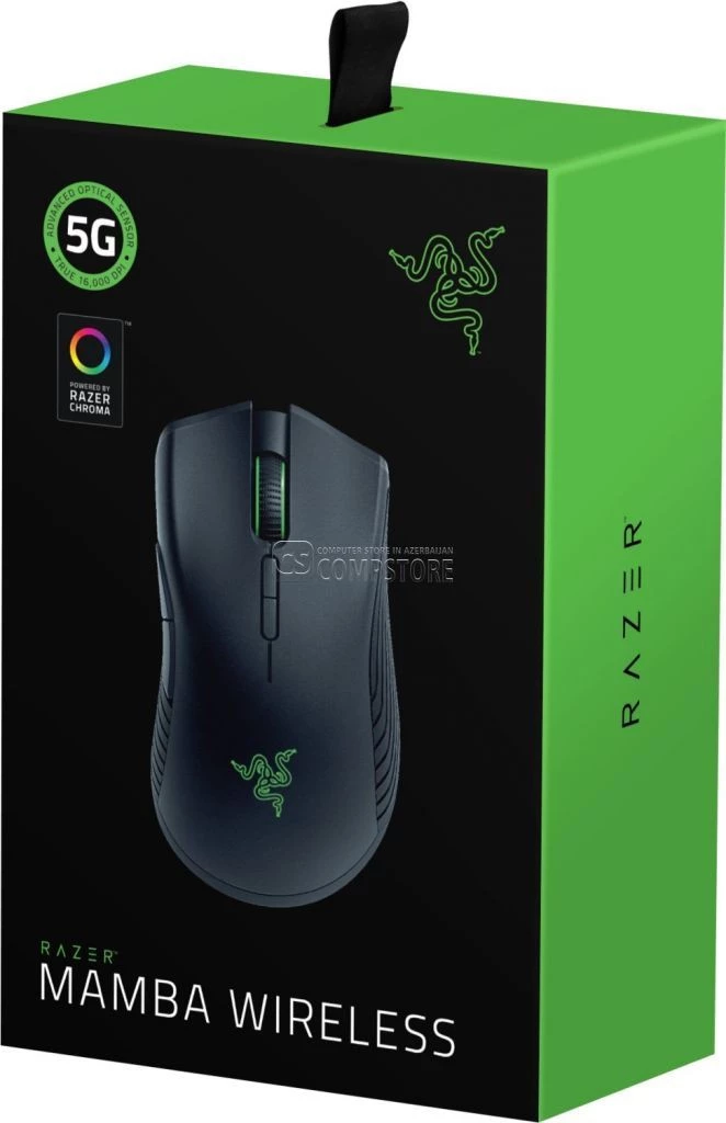 Razer Mamba Wireless Gaming Mouse (RZ01-02710100-R3M1)