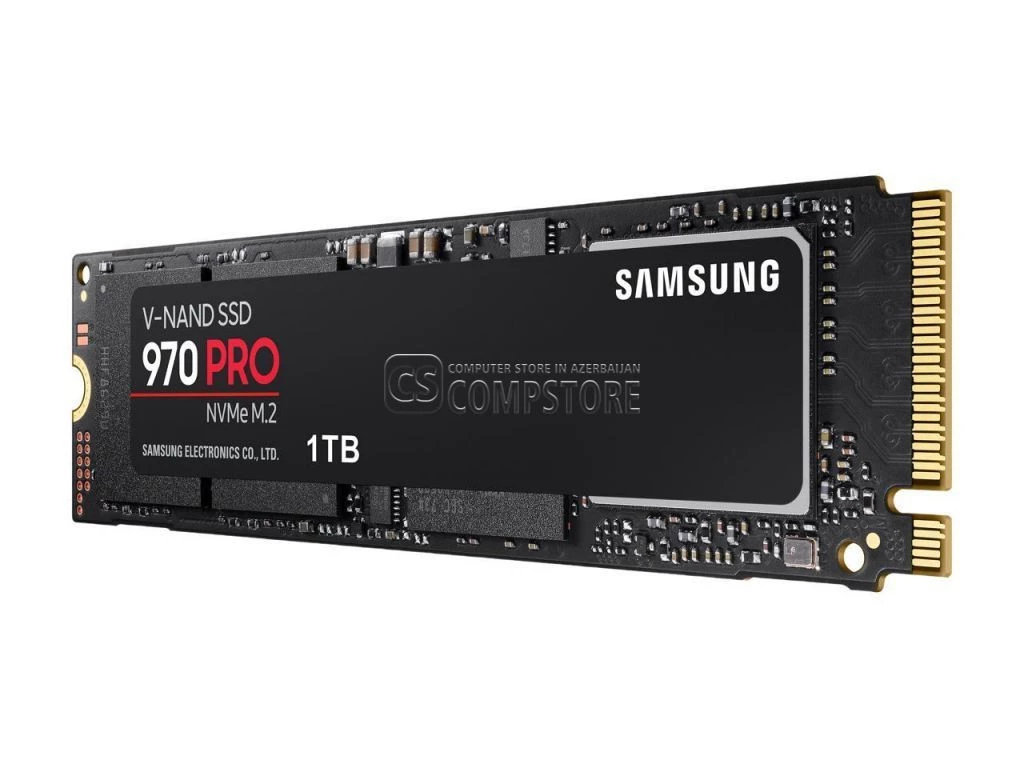 M2 SSD Samsung 970 PRO 1 TB NVMe PCIe 2280 SSD (MZ-V7P1T0)