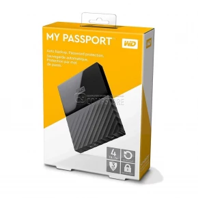 Western Digital My Passport 4 TB Portable Storage