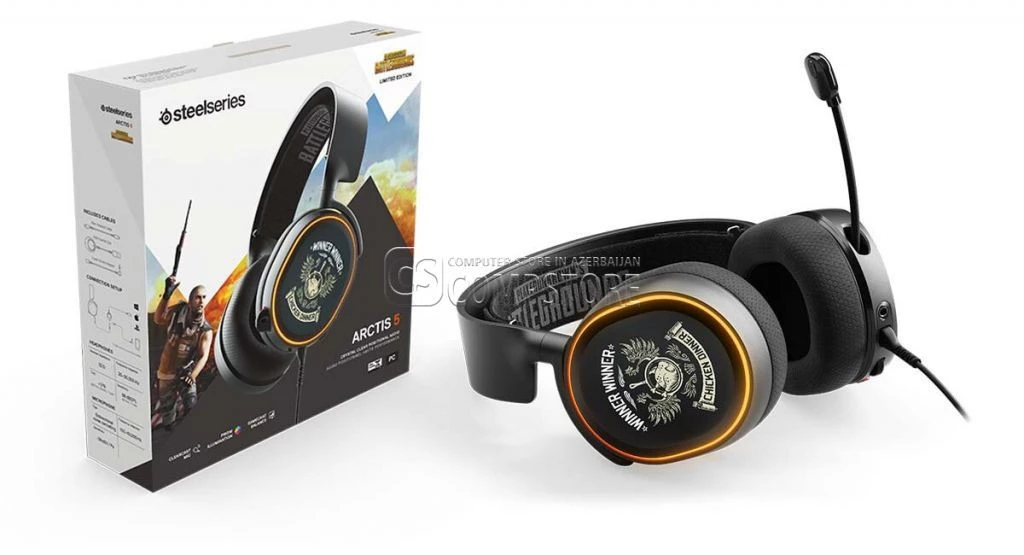 SteelSeries Arctis 5 PUBG Edition Gaming Headset