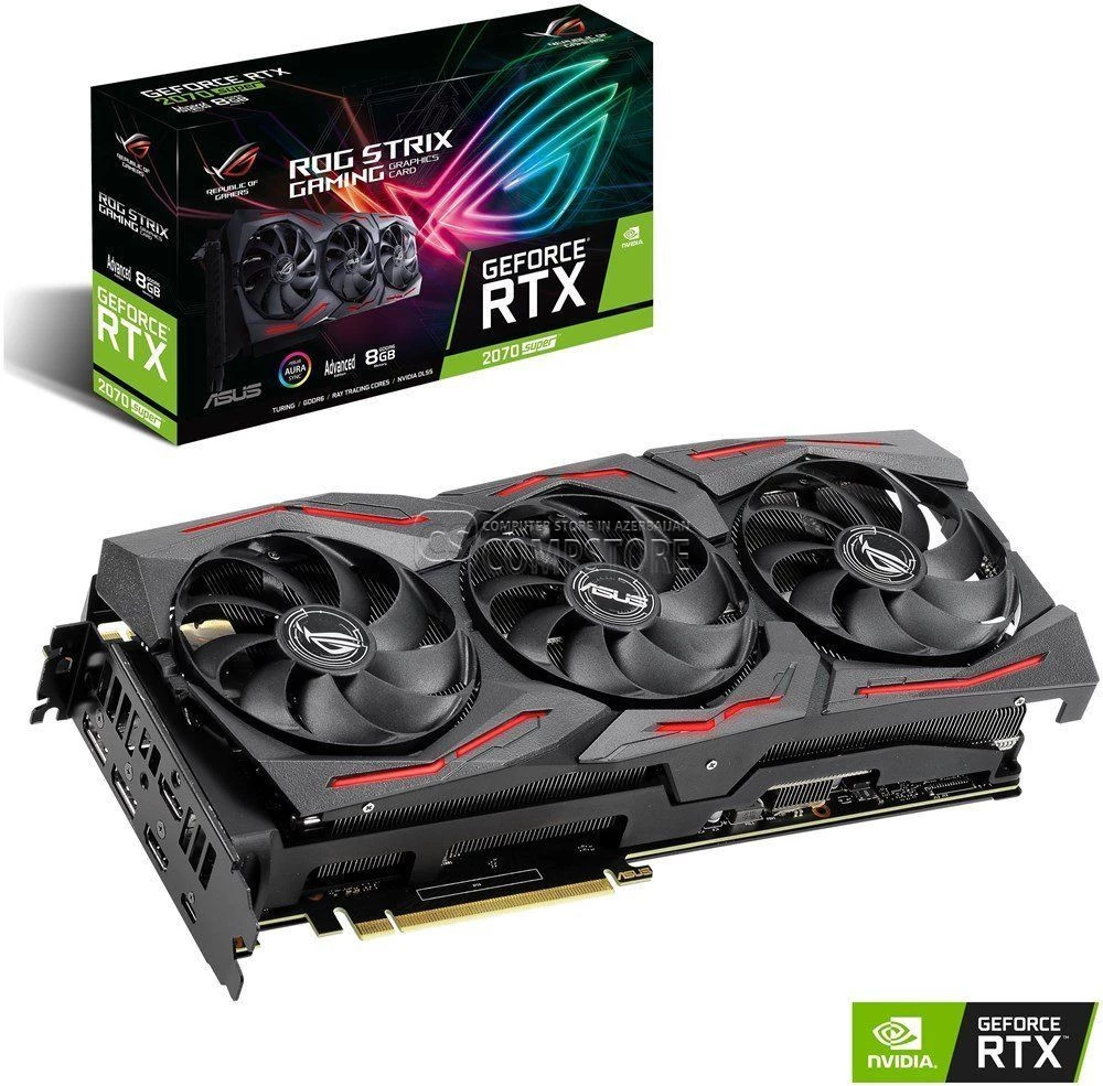 ASUS GEFORCE® RTX ROG STRIX RTX2070 Super (8 GB | 256 bit)