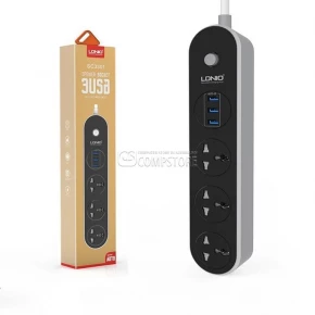 LDNIO SE3301 3 Gözlü Elektrik Uzadıcı