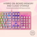 Razer Huntsman Quartz Edition Opto-Mechanical Switch Gaming Keyboard (RZ03-02521800-R3M1)
