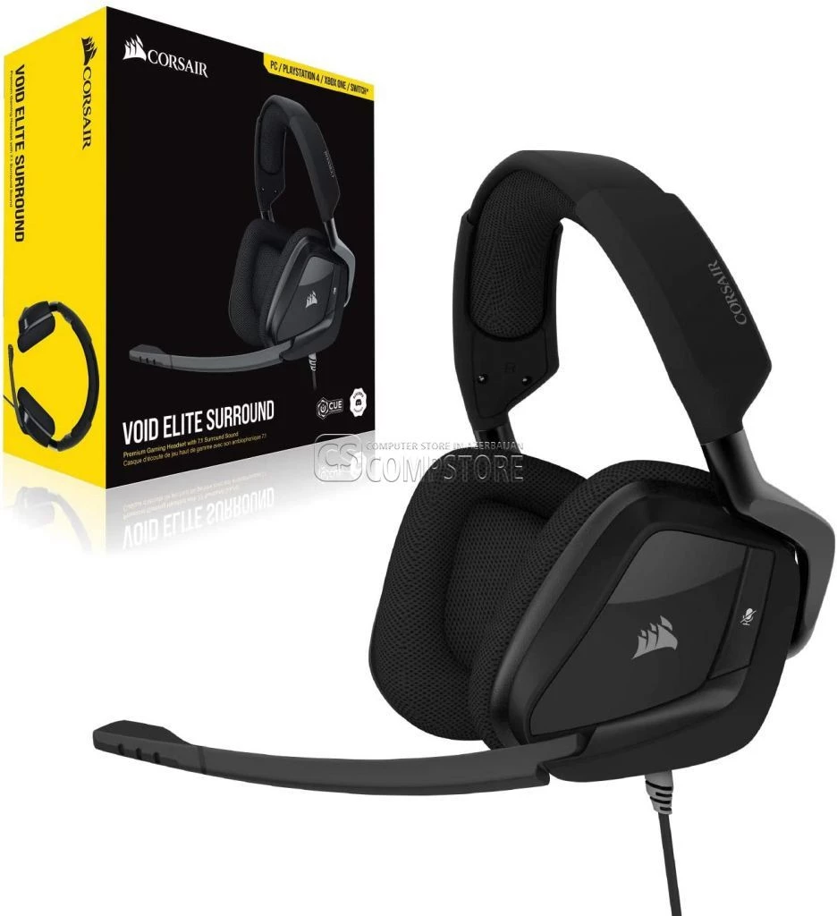 Corsair Void ELITE Sorruound Carbon Gaming Headset