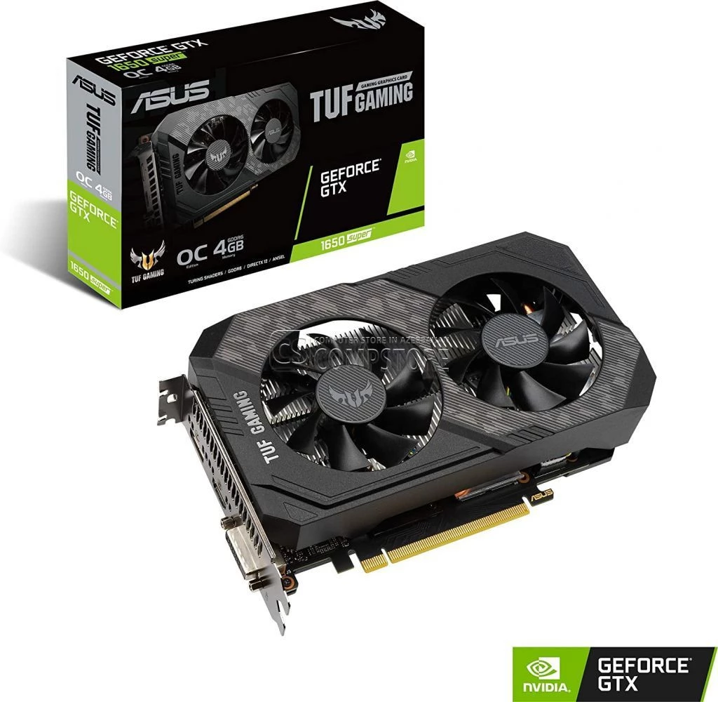 ASUS GEFORCE® TUF Gaming GTX 1650 Super 4 GB