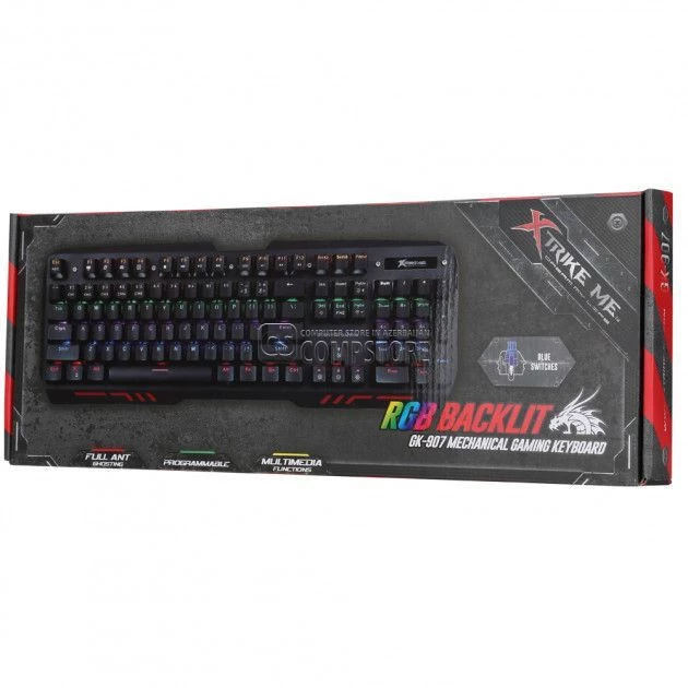 XTRIKE GK-907 Mechanical Gaming Keyboard