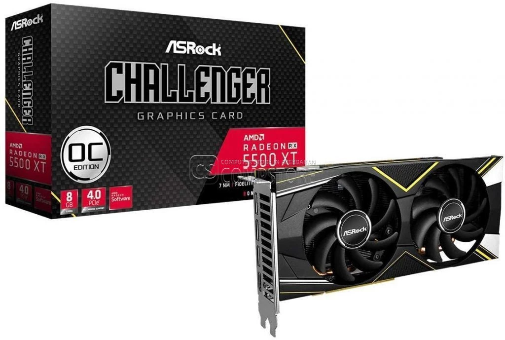 ASRock Challenger Radeon RX 5500 XT OC 8GB