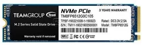 M2 SSD Team Group MP33 256 GB NVMe PCIe (TM8FP6256G0C101)