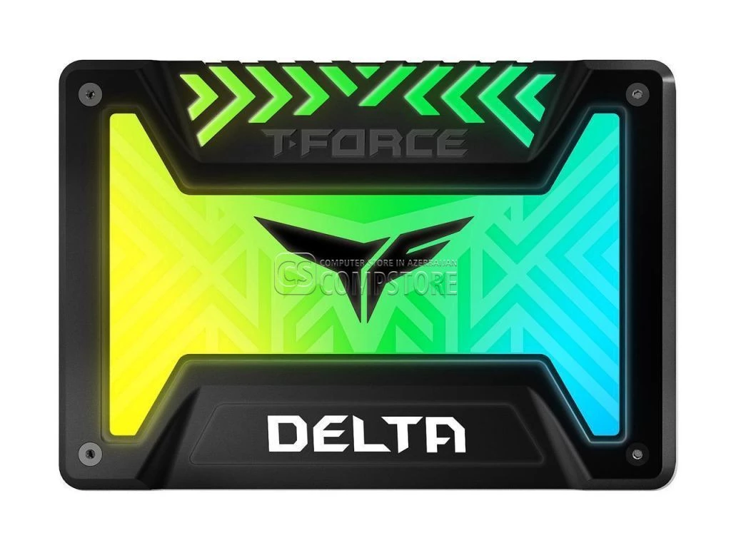 SSD Team Group T-Force Delta 1 TB RGB 3D Nand 2.5-inch SATA III (T253TR001T3C313)