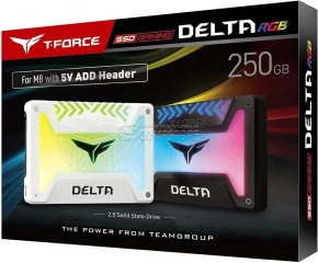 SSD Team Group T-Force Delta 500 GB RGB 3D Nand 2.5-inch SATA III (T253TR500G3C313)