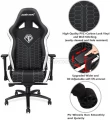 Anda Seat E-Sport Spirit King Series (AD4XL-05-BW-PV)