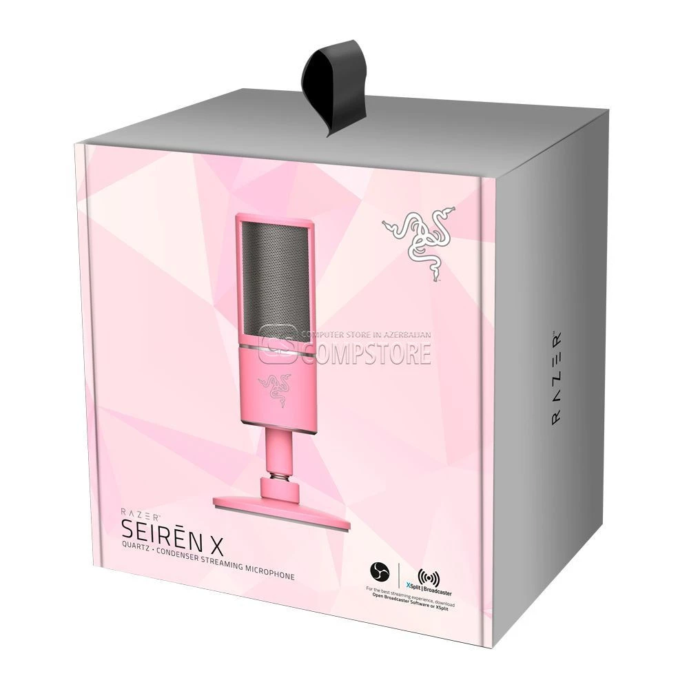 Razer Seiren X Quartz Pink Gaming Microphone