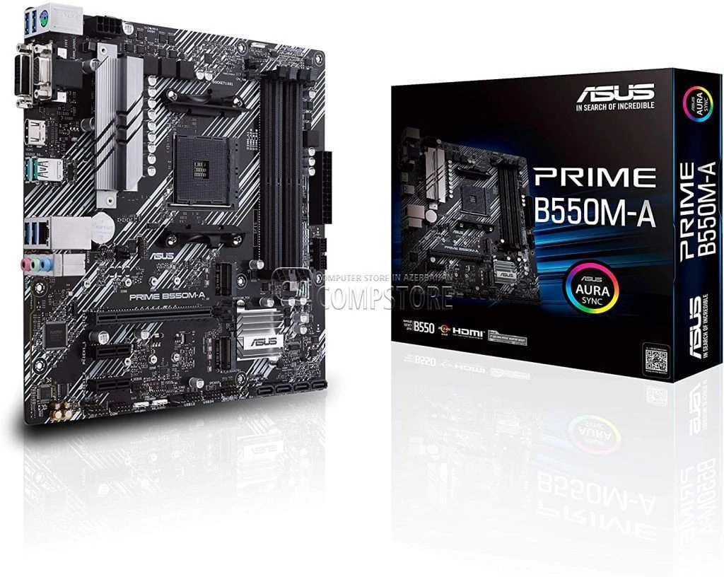 ASUS Prime B550M-A (AM4 Socket) Mainboard