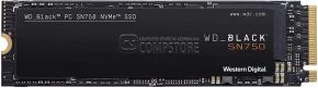 M2 SSD Western Digital 1 TB SN750 NVMe