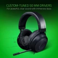 Razer Kraken Black Competitive Gaming Headset (RZ04-02830100-R3M1)