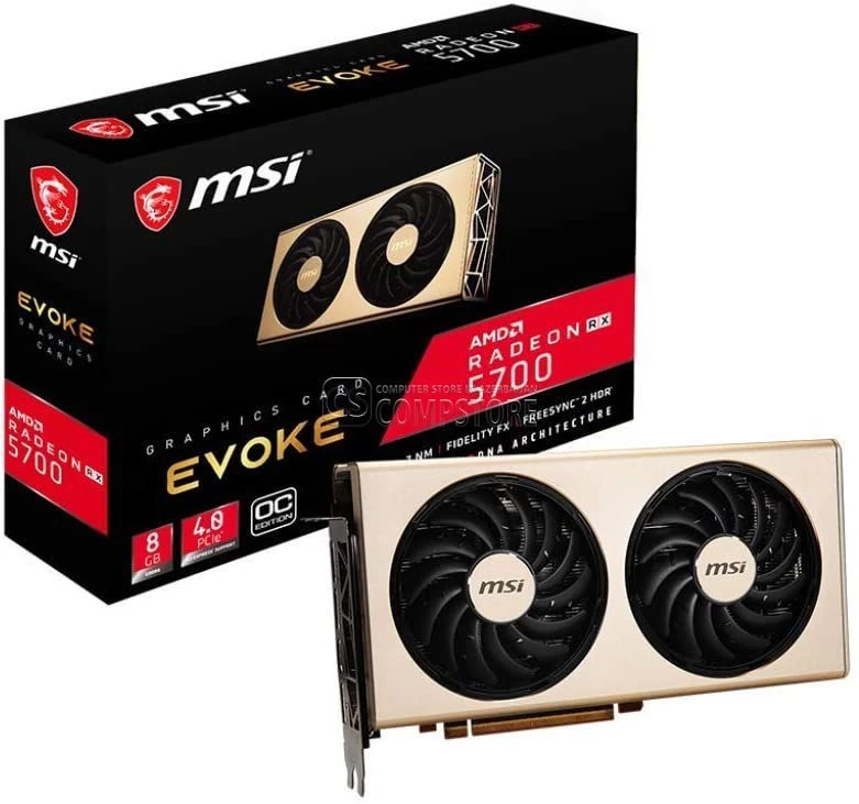 MSI Radeon RX 5700 EVOKE (8 GB | 256 Bit)