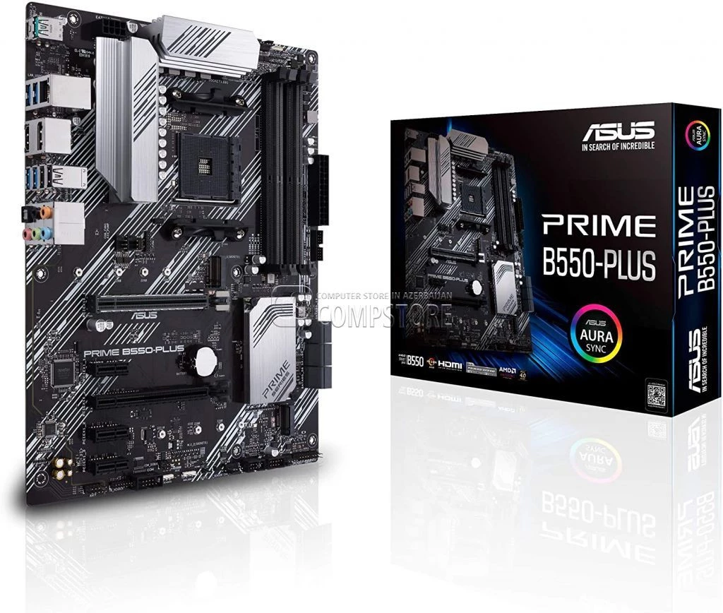 ASUS Prime B550-PLUS (AM4 Socket) Mainboard