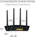ASUS RT-AX55 AX1800 Dual Band WiFi 6 Router (90IG06C0-BU9100)