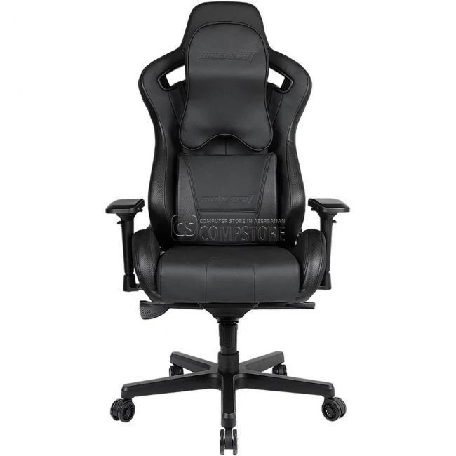 Anda Seat Dark Knight Black Gaming Chair (AD12XL-DARK-B-PV/C)
