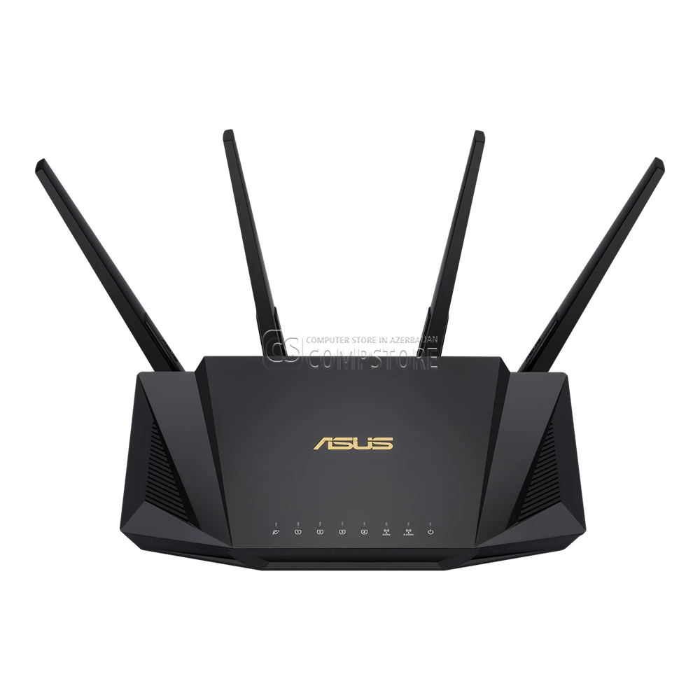 ASUS RT-AX58U AX3000 Dual-Band Wi-Fi 6 Router (90IG04Q0-MU2R10)