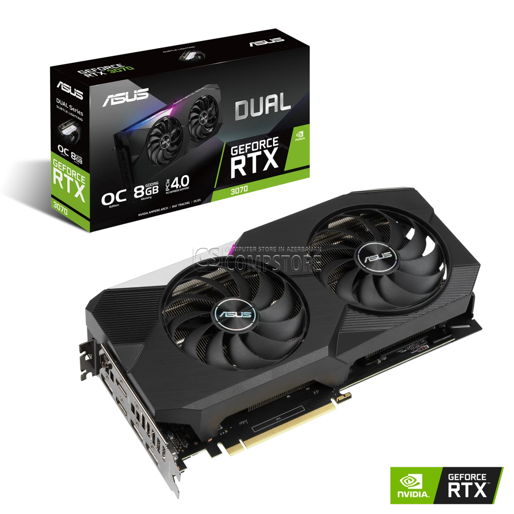 ASUS GEFORCE® RTX 3070 DUAL (90YV0FQ0-M0NA00)