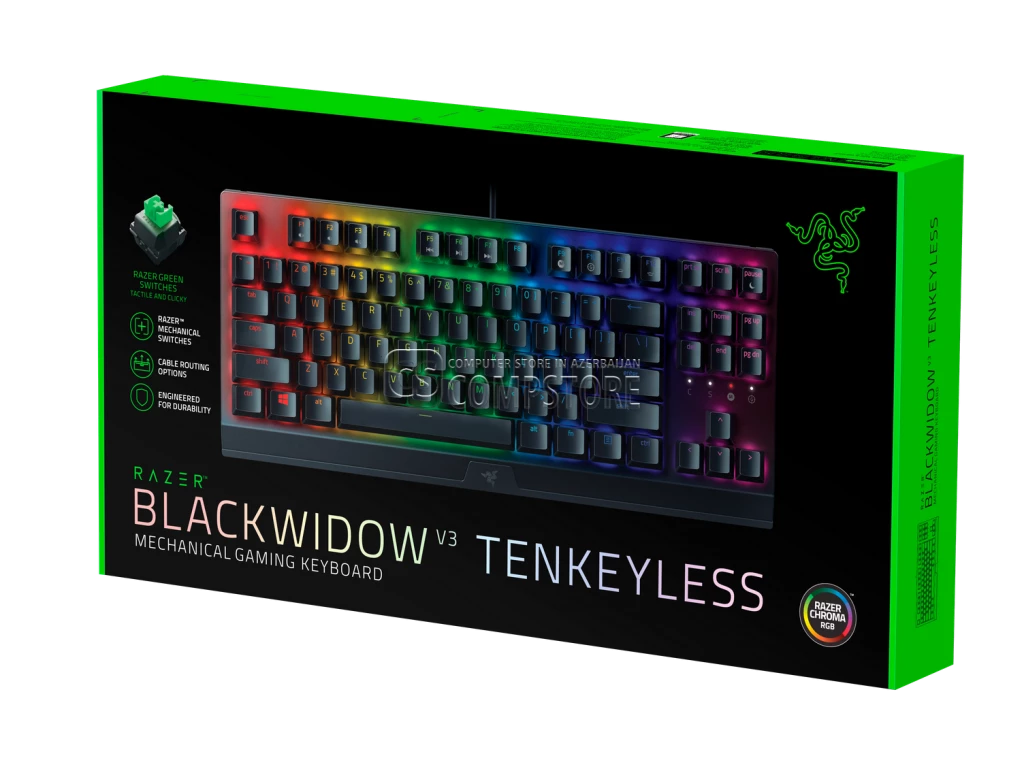 Razer Blackwidow V3 Tenkeyless Gaming Keyboard (RZ03-03490100-R3M1)