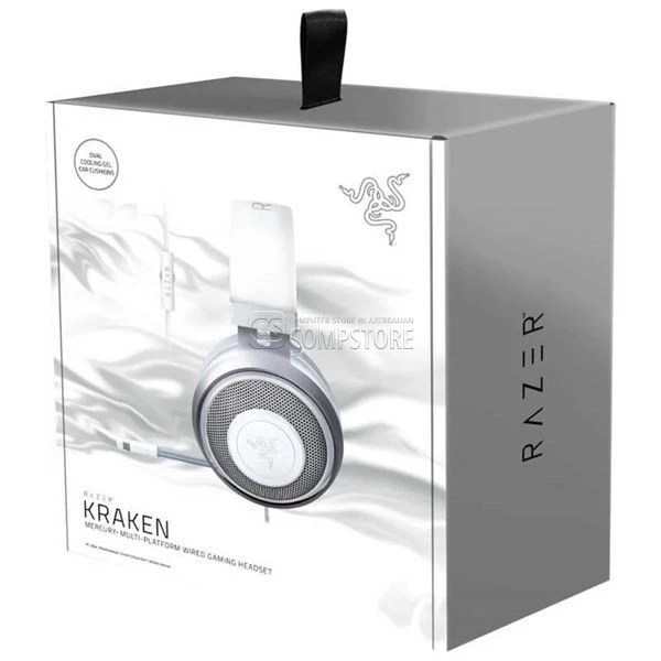 Razer Kraken Mercury Edition Gaming Headset (RZ04-02830400-R3M1)