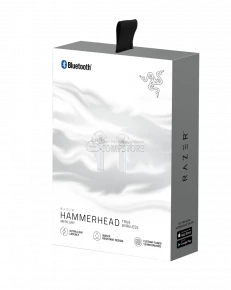 Razer Hammerhead True Wireless Mercury Edition Gaming Earbuds (RZ12-02970500-R3M1)