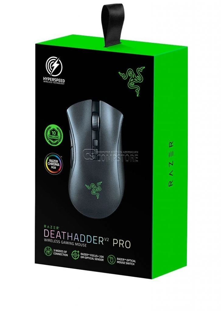 Razer DeathAdder V2 Pro Wireless Ergonomic Gaming Mouse