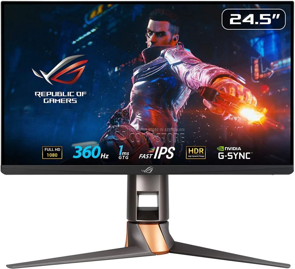 ASUS ROG SWIFT PG259QN 24-inch 360Hz Gaming Monitor (90LM05Q0-B01370)