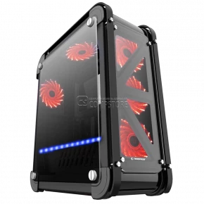 Rampage Castle Black Computer Case