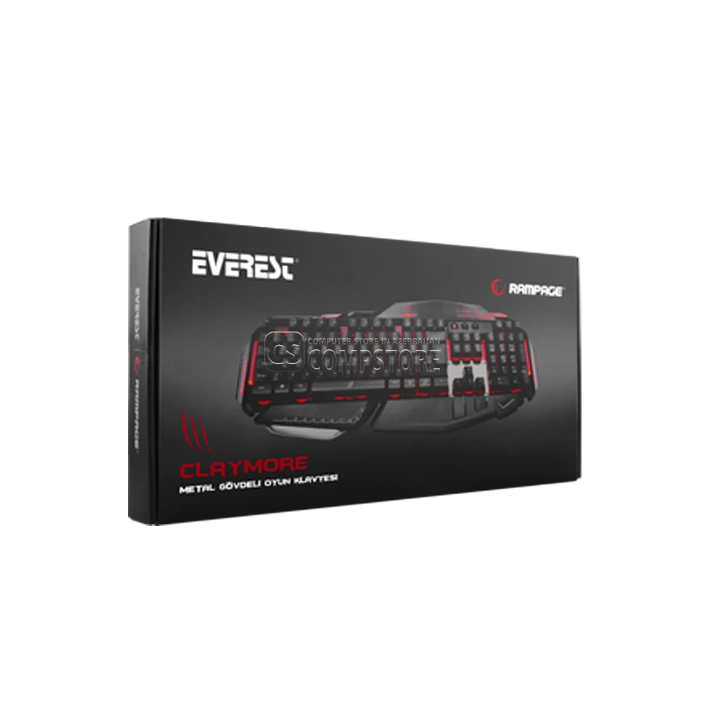 Rampage Claymore Gaming Q Keyboard