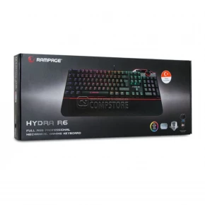 Rampage Hydra R6 Mechanical Gaming Keyboard