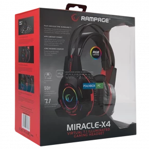 Rampage Miracle X4 7.1 RGB Gaming Headphone