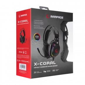 Rampage X-Coral 7.1 RGB RM-K48 Gaming Headphone