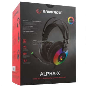 Rampage Alpha-X 7.1 RGB SN-RW66 Gaming Headphone