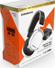 SteelSeries Arctis Pro Wireless White Gaming Headset