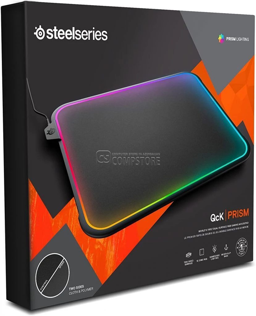 SteelSeries QcK Prism Gaming Mouse Pad (PN63391)