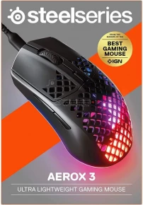 SteelSeries Aerox 3 Ultra Light Gaming Mouse
