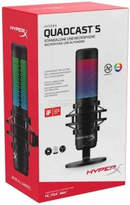 Hyperx QuadCast S Gaming Microphone