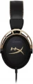 HyperX Cloud Alpha Gold Gaming Headset (HX-HSCA-GD)