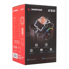 Rampage ICED120 RGB CPU Cooler