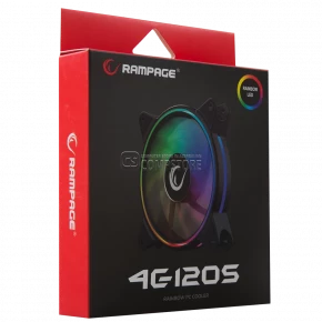 Rampage 4C-120S RGB Case Cooler
