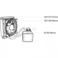 Rampage AQUA120-RGB 120 Liquid CPU Cooler