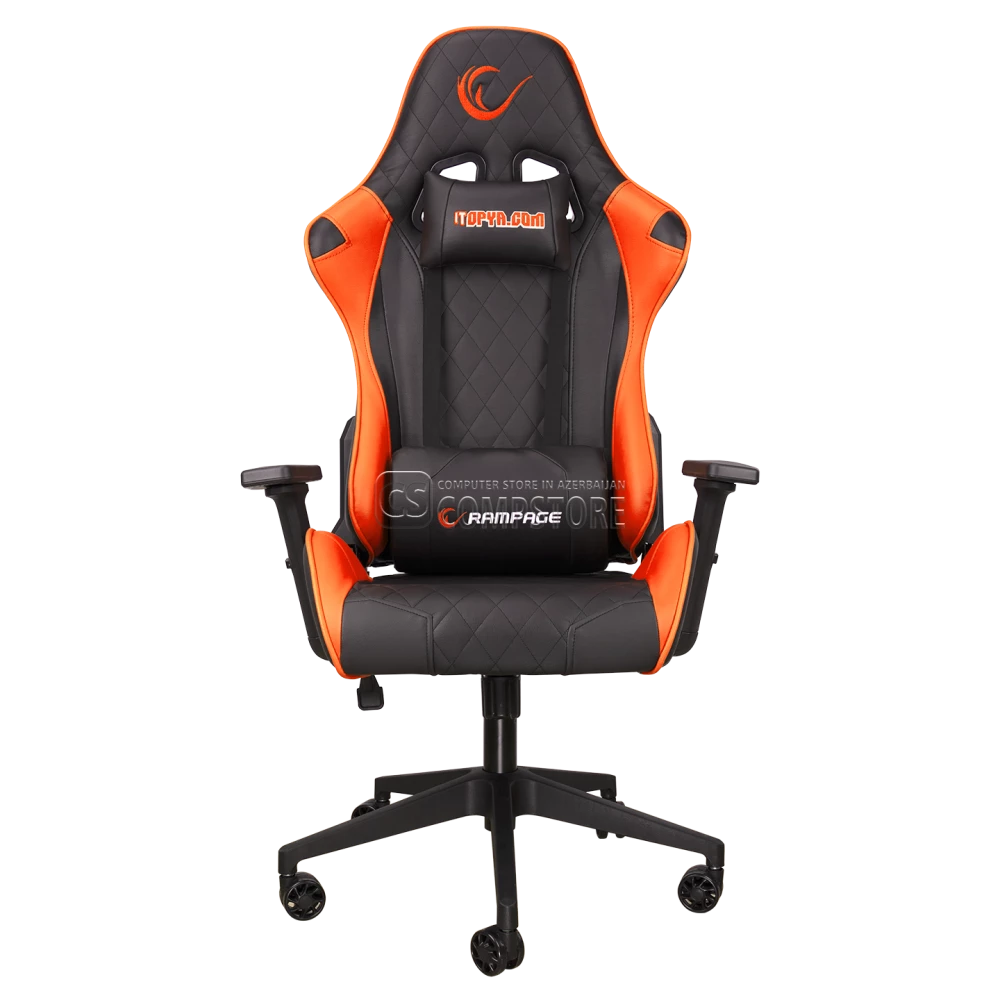 Rampage KL-03T Throne Itopya Black & Orange Gaming Chair